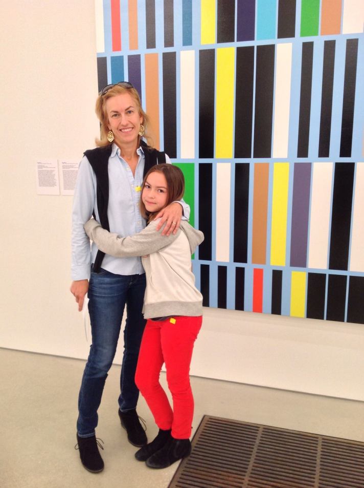 Albritton and her daughter at the Perez Art Museum in Miami.
